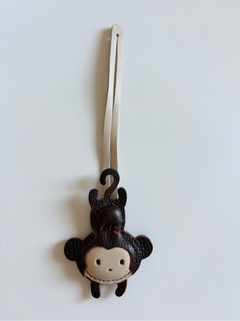 Portland Leather Goods Monkey Tassel in Coldbrew 🍌🤎🐒 NWOT